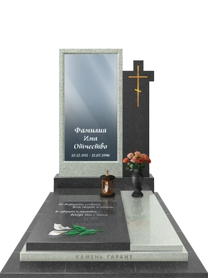 Контрастная композиция со светлой рамой